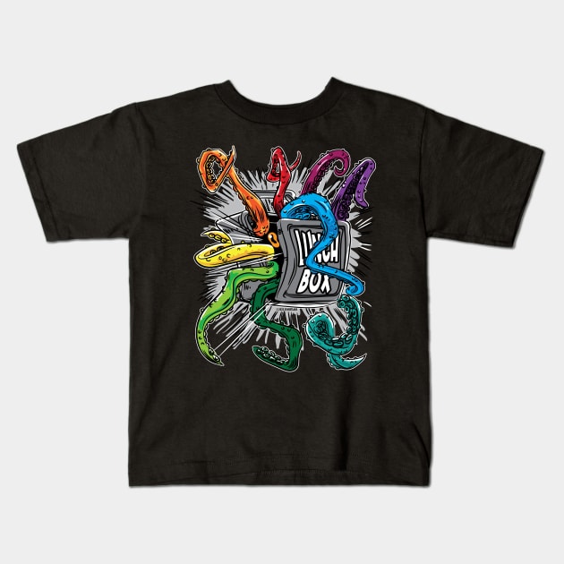 Scary Lunch Box Kids T-Shirt by eShirtLabs